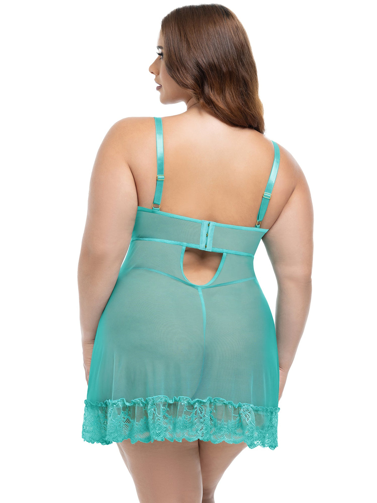 Valentine A-Line Plus Size Babydoll