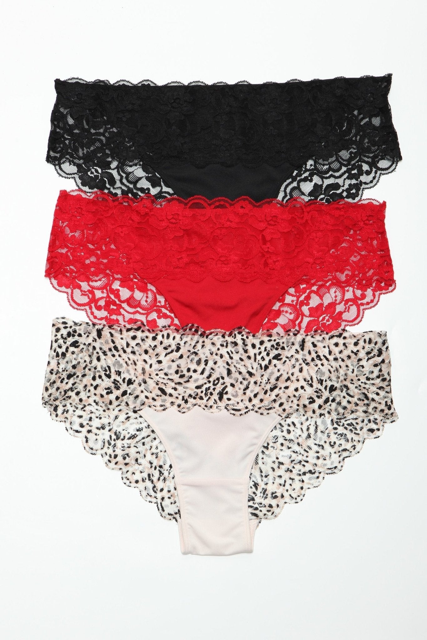 BeWicked Women's Arlo Bikini Panty 3 Pack 22103PK