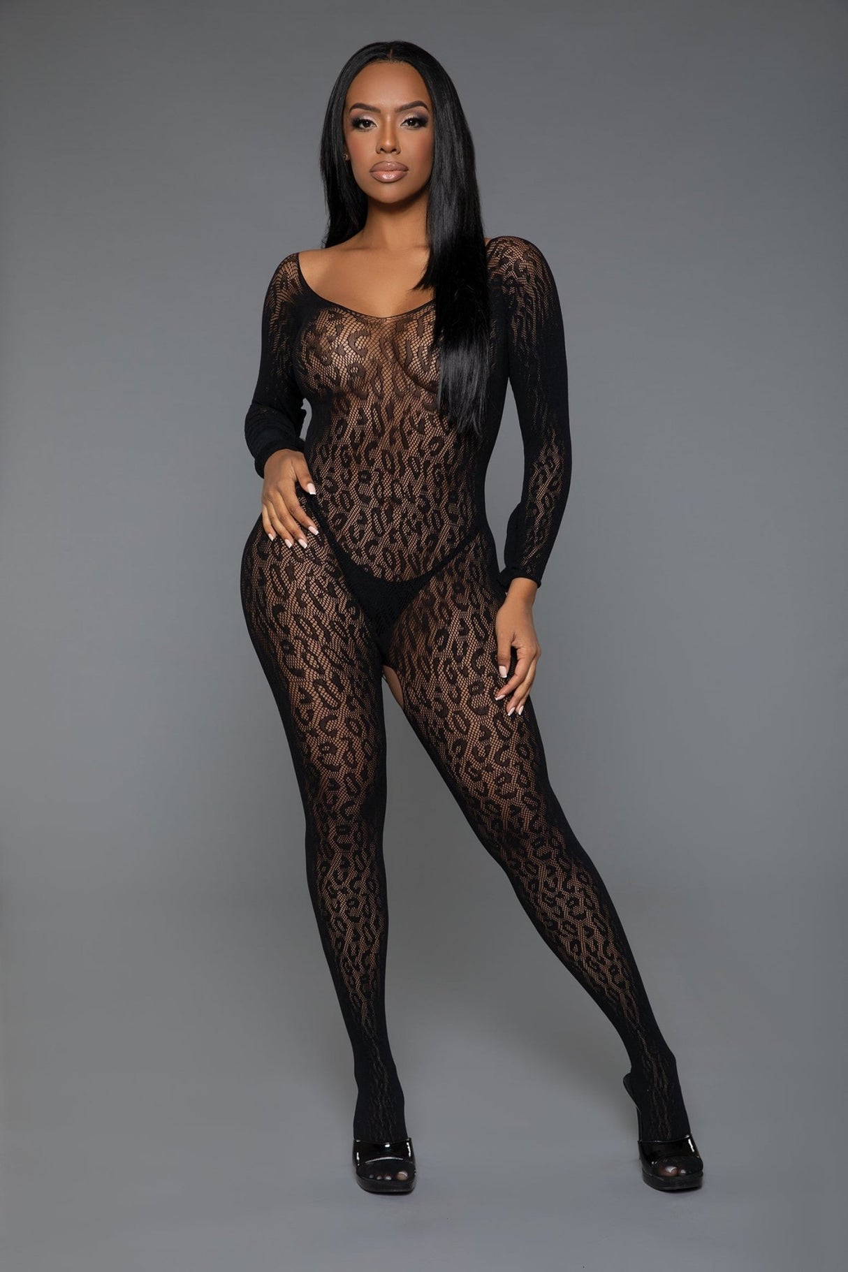 BeWicked Women's Animal Instinct Bodystocking 2354
