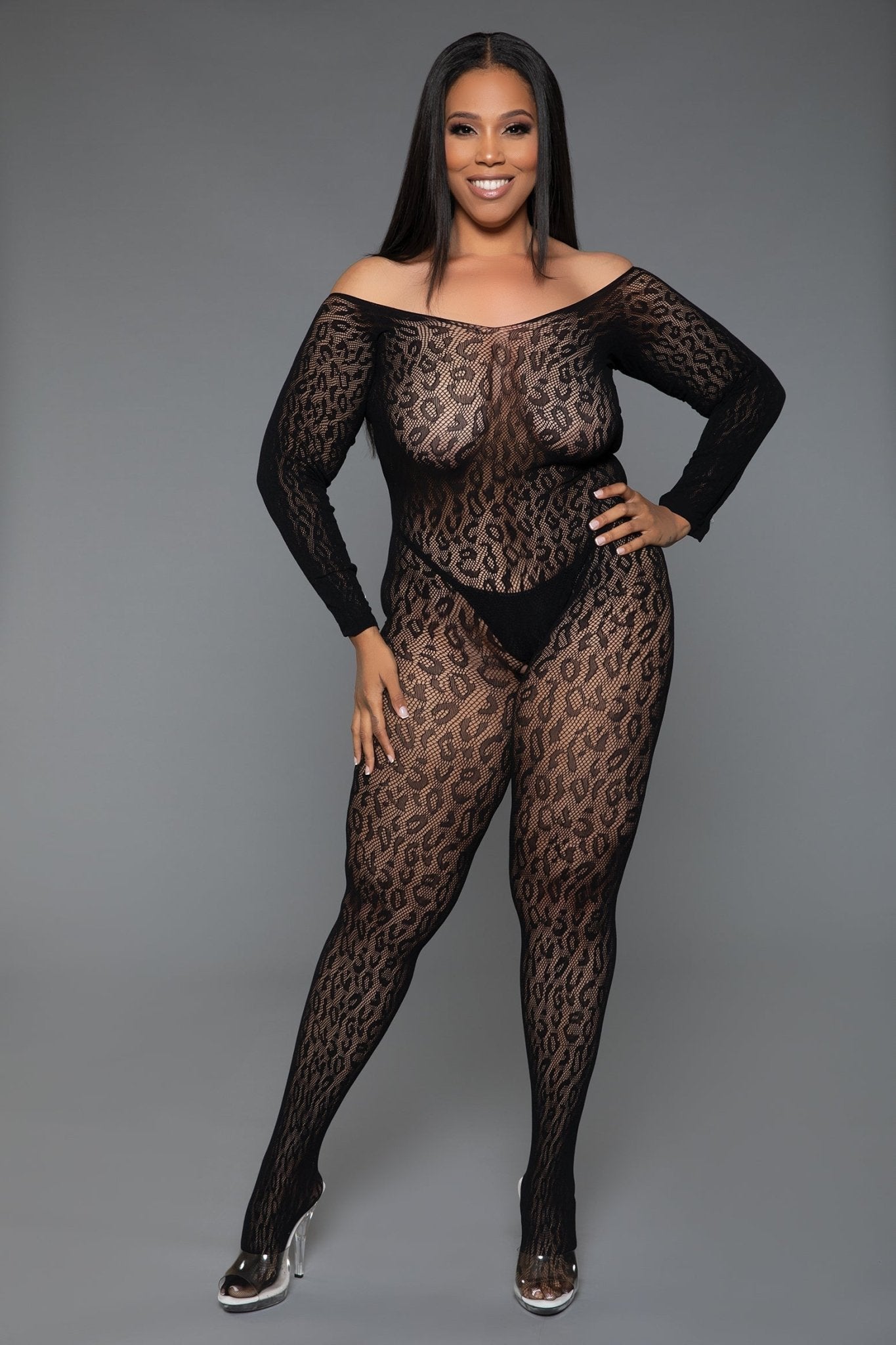 BeWicked Women's Animal Instinct Bodystocking 2354
