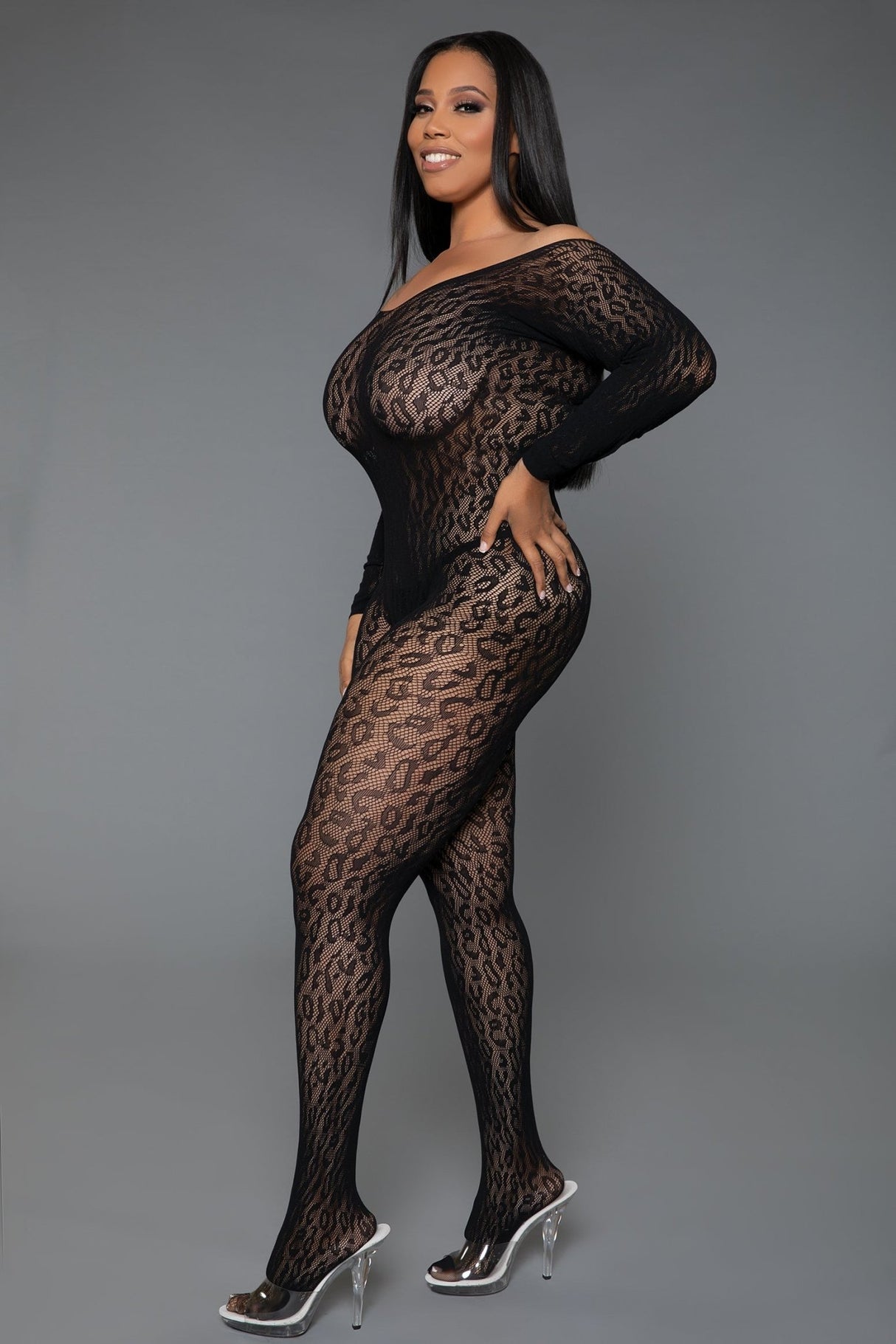 BeWicked Women's Animal Instinct Bodystocking 2354