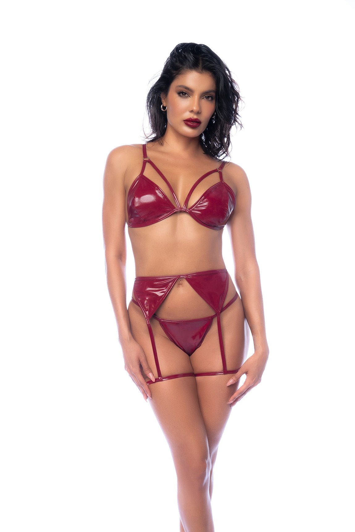 Women's Lingerie Three Piece Set Mapale 2762