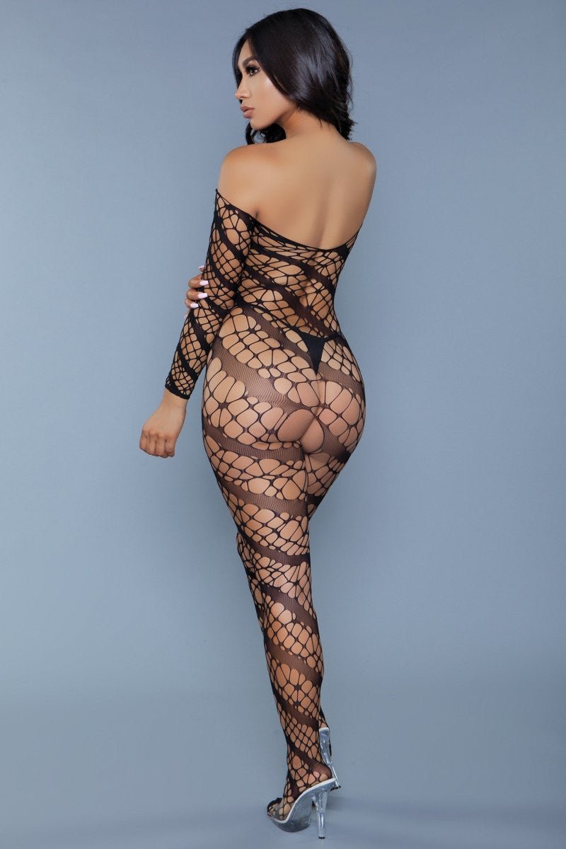 BeWicked Women's Web of Love Bodystocking 1991