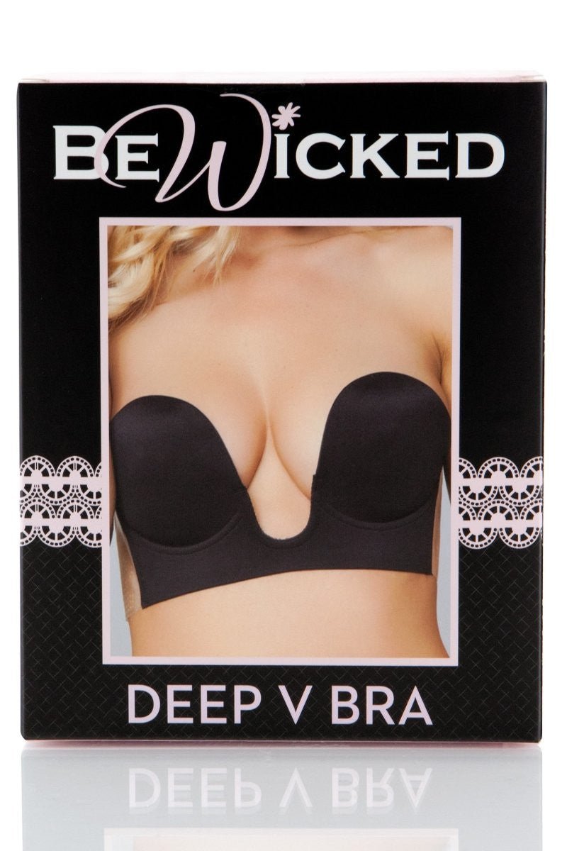 BeWicked Women's Deep V Bra BWXB093