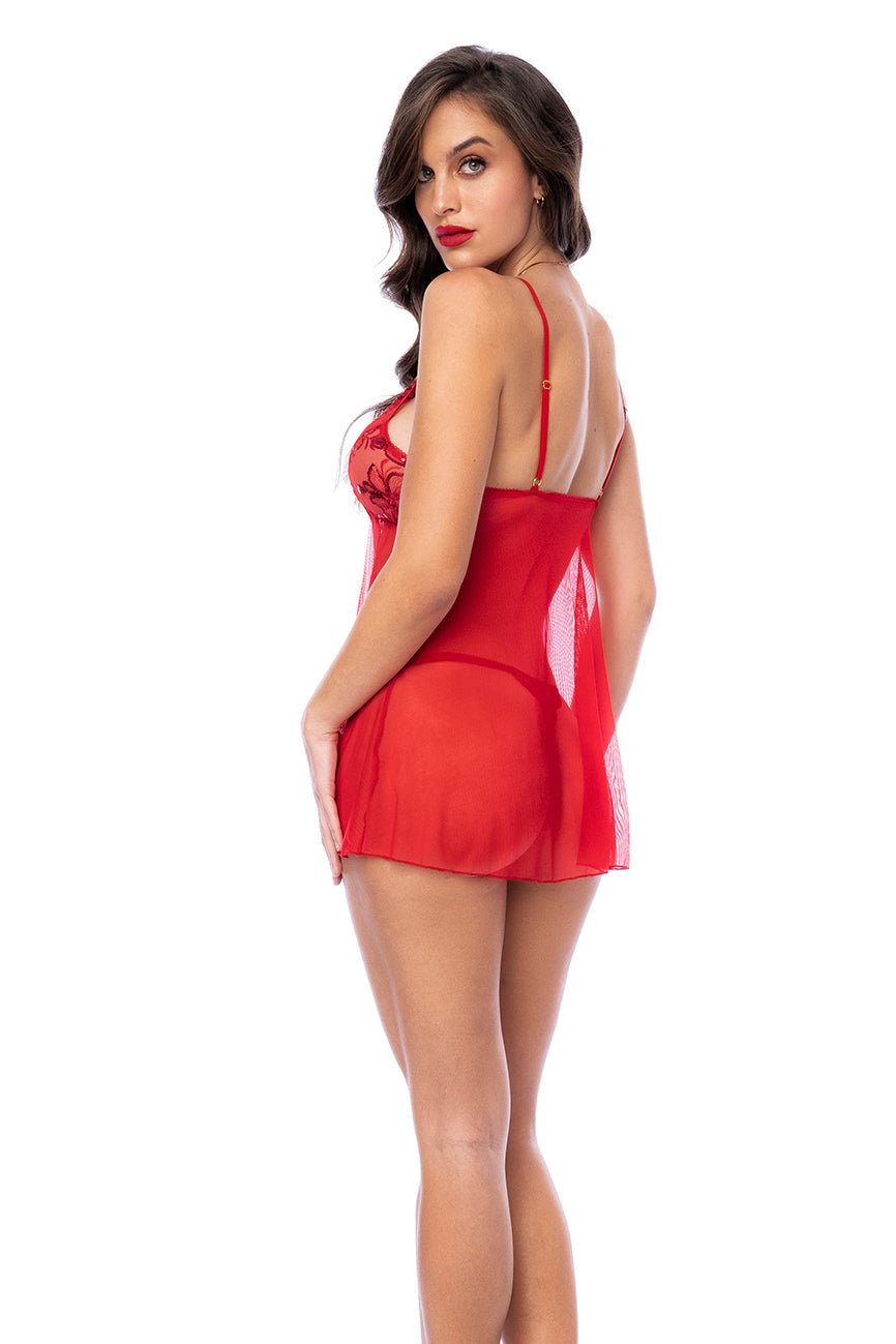 Women’s Babydoll Lingerie Mapale 7559