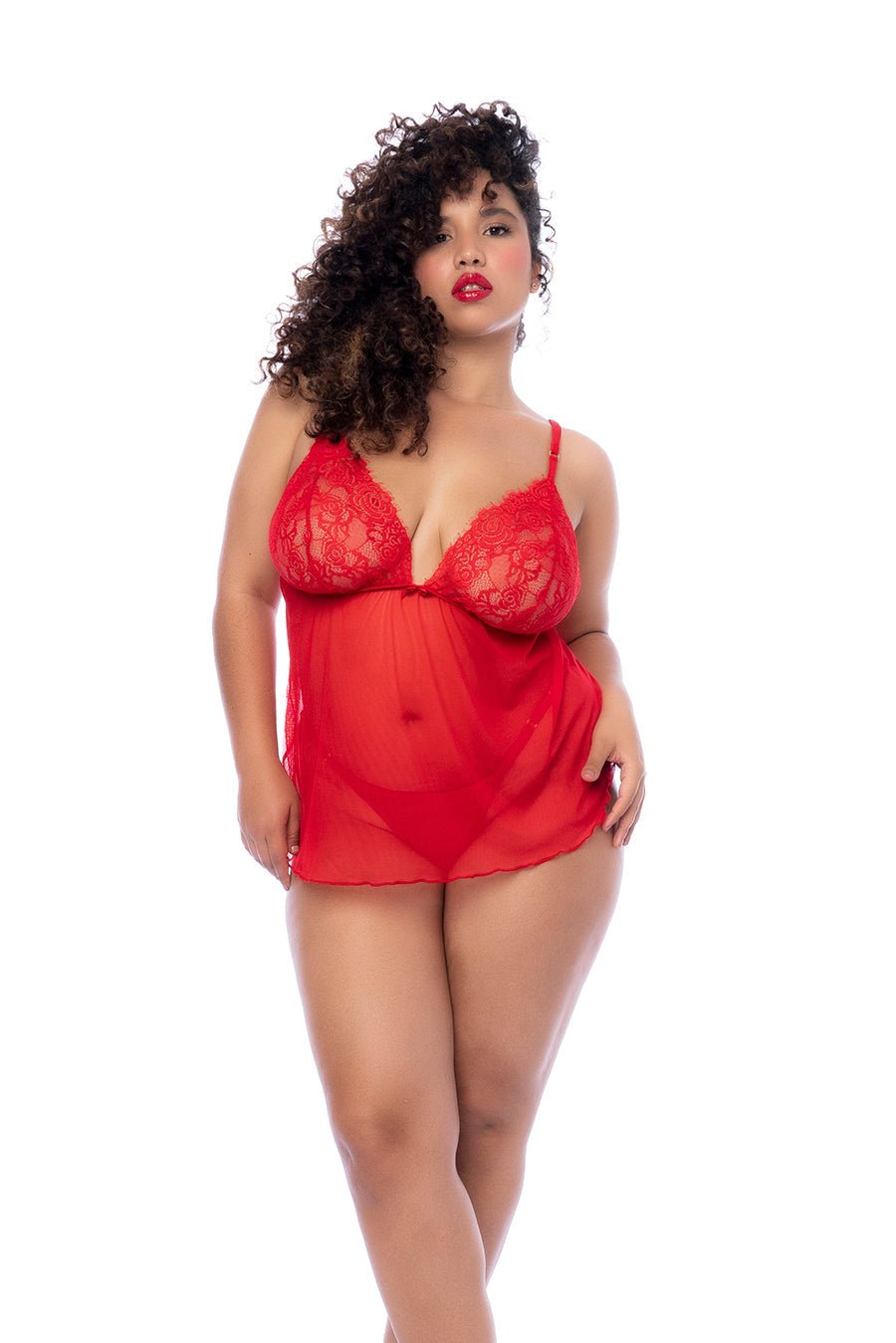 Women’s Babydoll Lingerie Mapale 7562