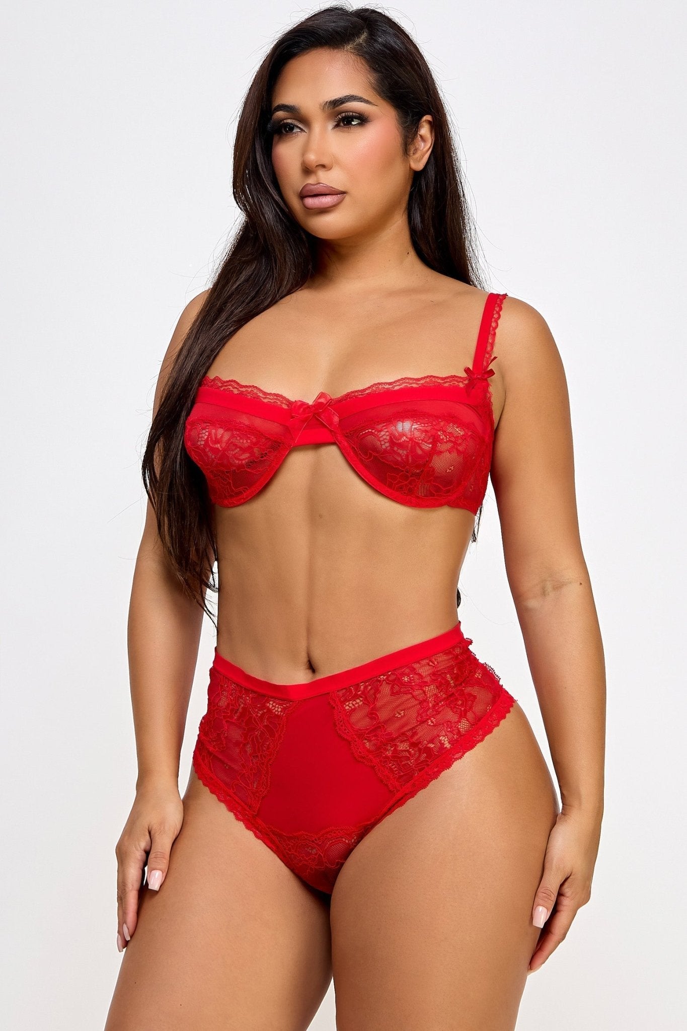 BeWicked Women's Lacey Loving Set BW1586RD