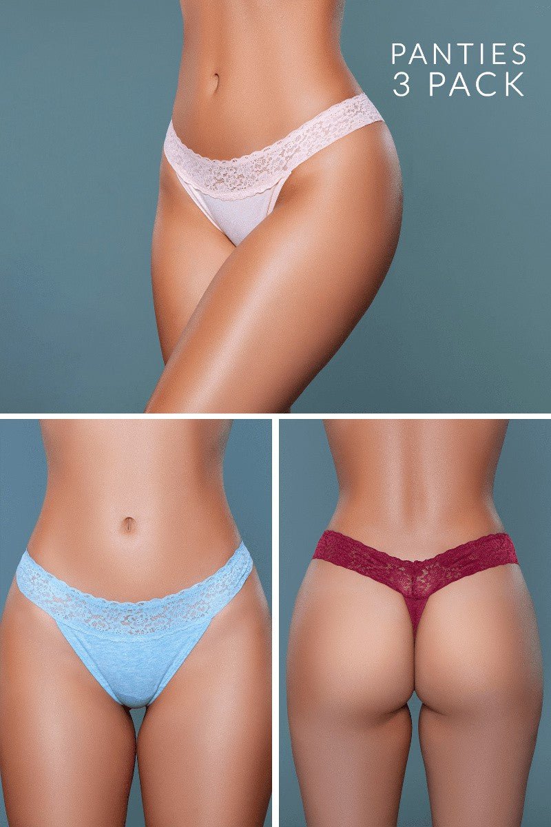BeWicked Women's Asher 3 Pack 21993PK