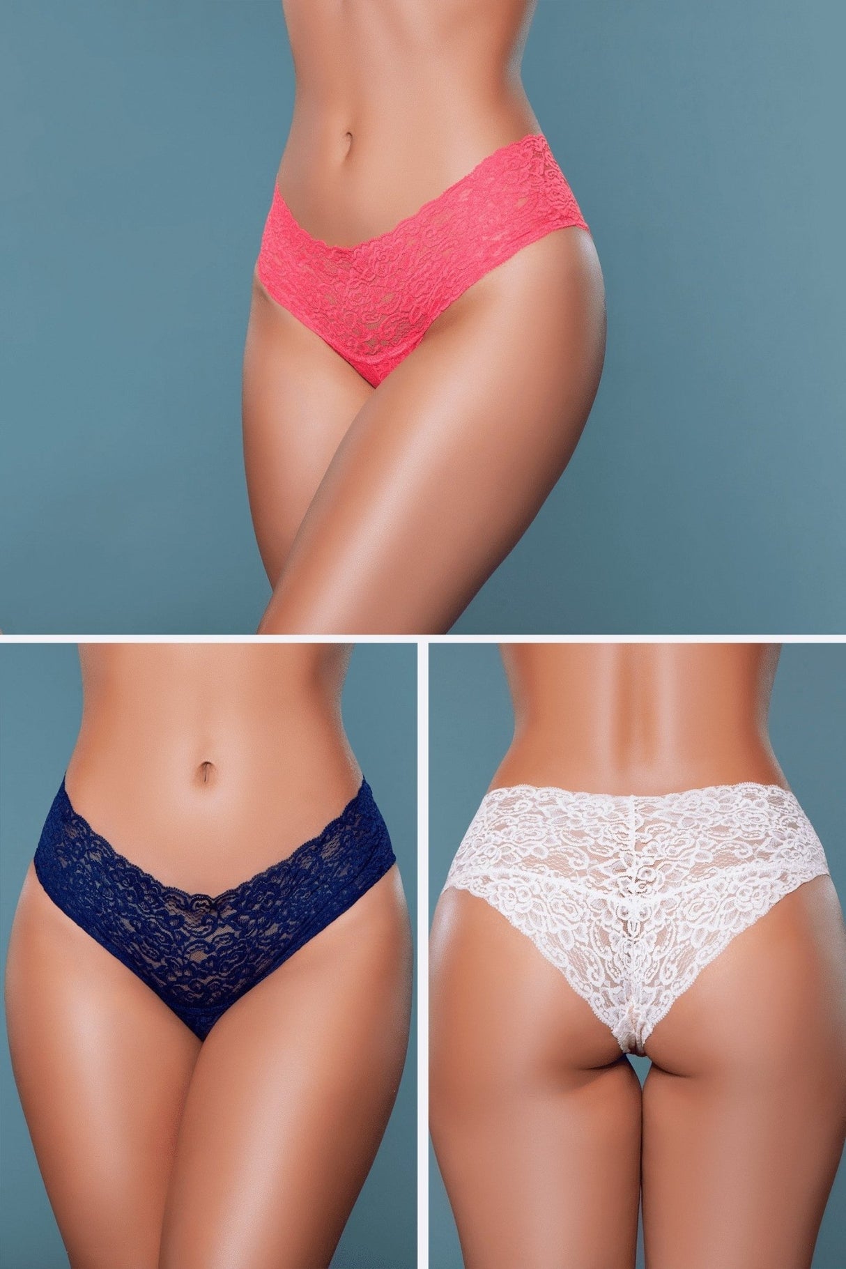 BeWicked Women's Nessa Briefs 3 Pack 21983PK