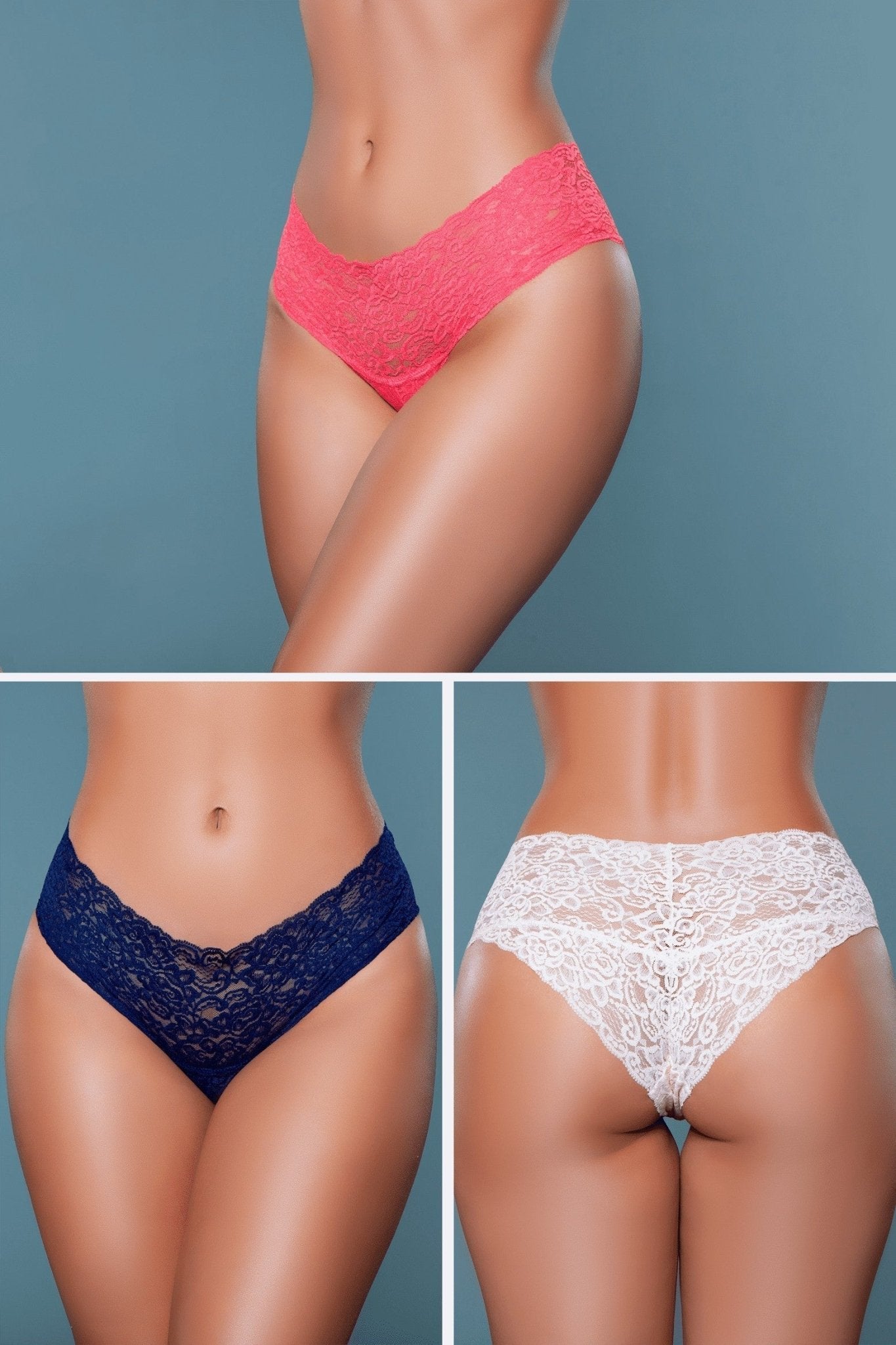 BeWicked Women's Nessa Briefs 3 Pack 21983PK