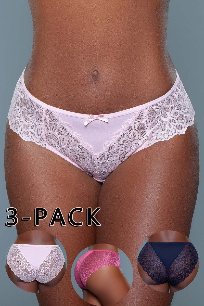 BeWicked Women's Tracy Brief 3 Pack 22143PK