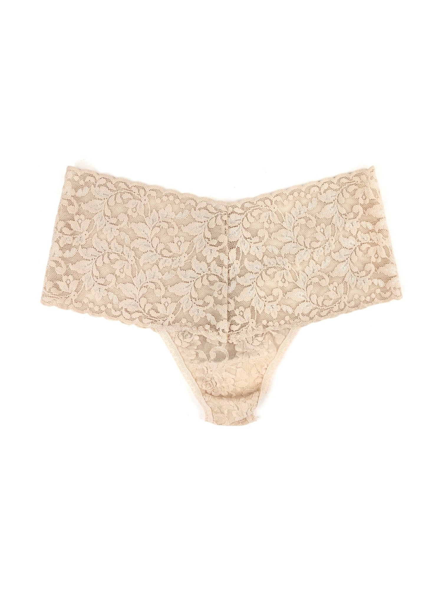 Retro Lace Thong