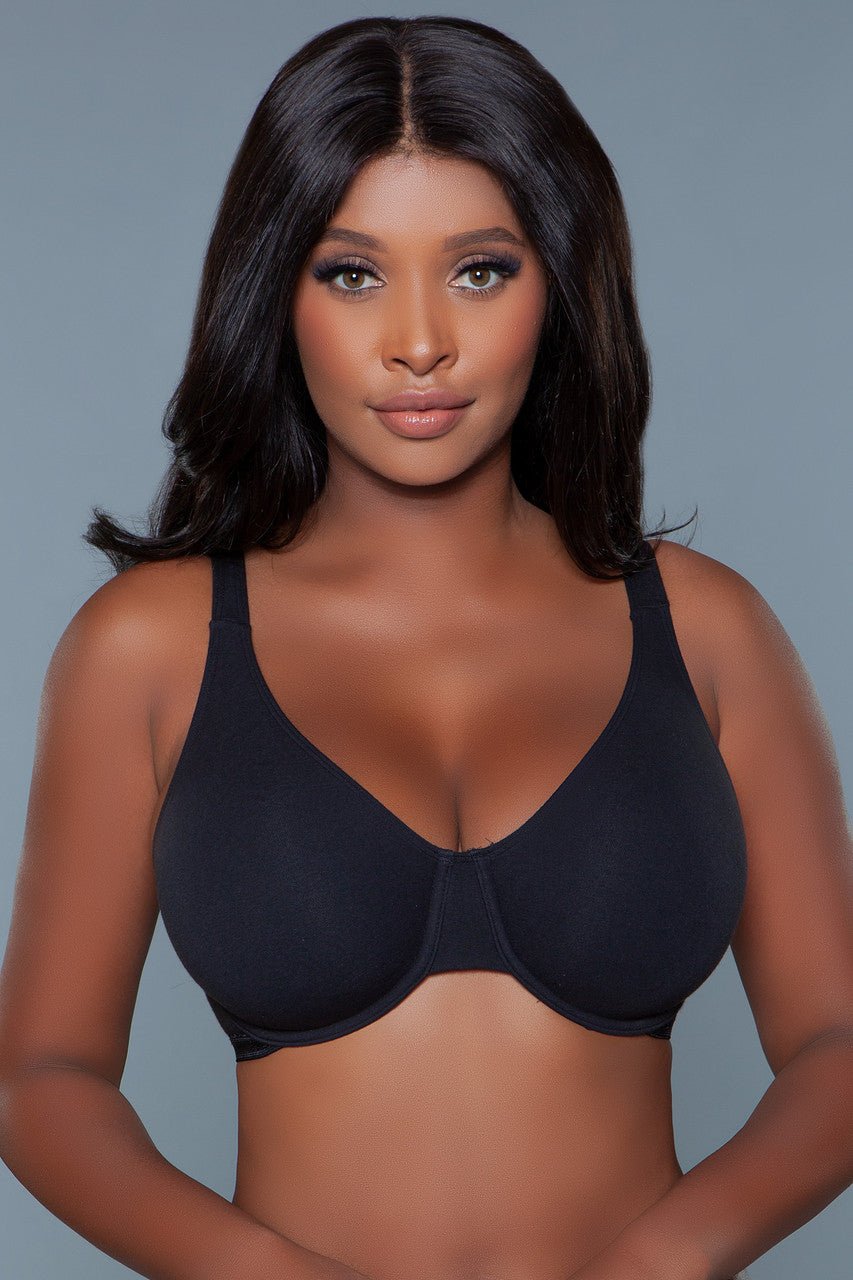 BeWicked Bras 32-42FF Mix N Match 2216 Veronica Bra Black