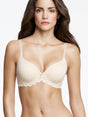 Dominique Bras 30 / A / Nude Full Coverage Contour T-Shirt Bra Dominique Plus Size Underwire ComFort Bra 3501