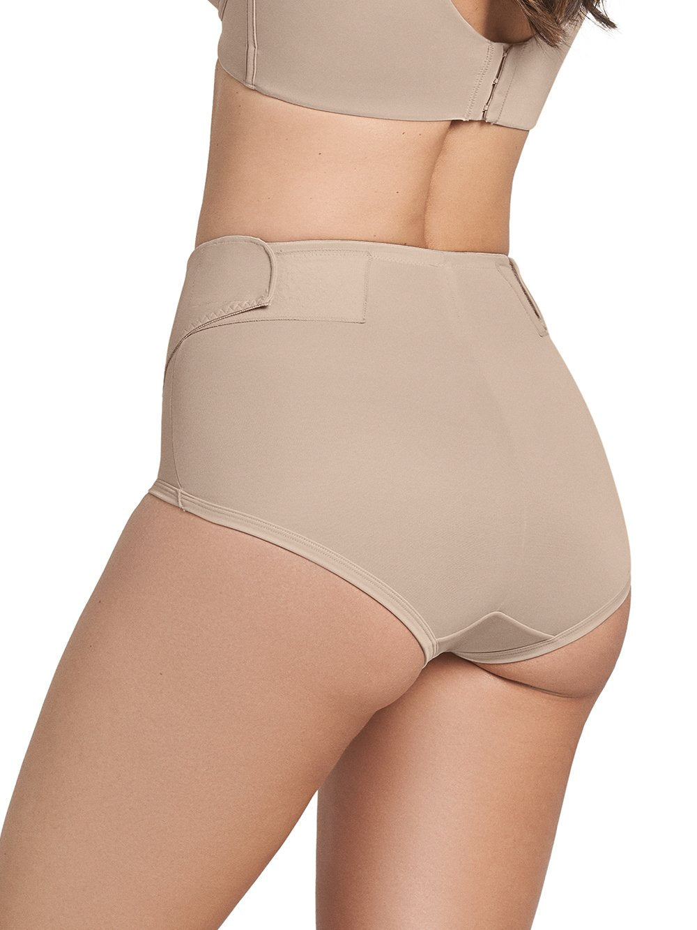 Leonisa Shapewear Postpartum Shapewear Panty with Adjustable Belly Wrap
