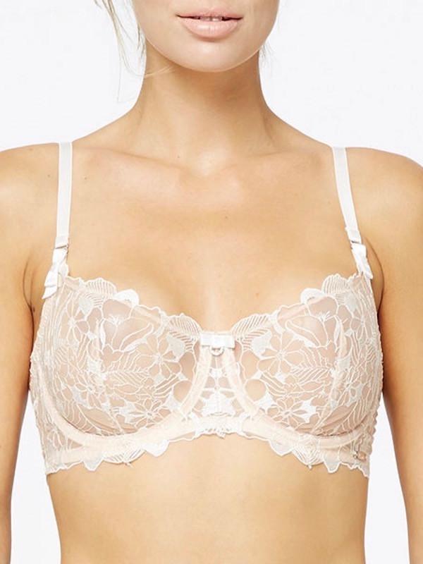 Montelle Intimates Bras 30 / A / Ivory Eternally Yours Flirt Bra, Montelle