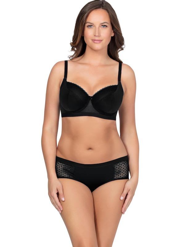 Buy Parfait Paige Geometric Lace Unlined Wired Full Bust Bra