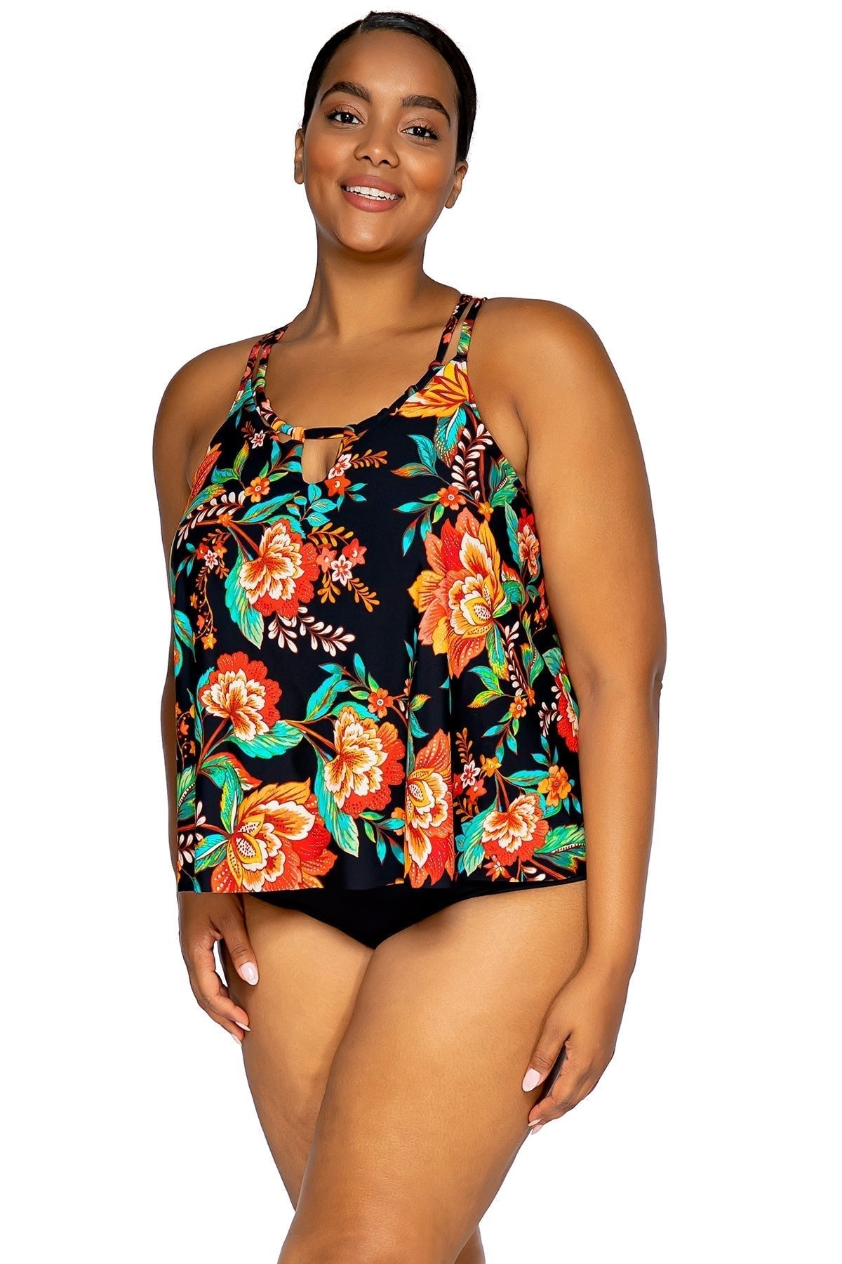 Sunsets Escape "Brands,Swimwear" 14 / MIDIP / 584T Sunsets Escape Midnight in Paris Sadie Tankini