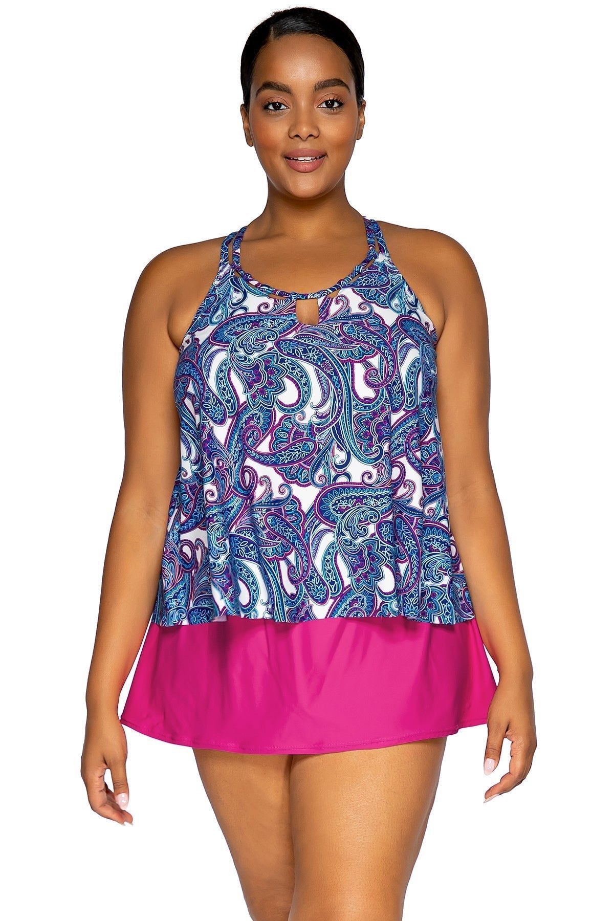 Sunsets Escape "Brands,Swimwear" 14 / REGPA / 584T Sunsets Escape Regatta Paisley Sadie Tankini