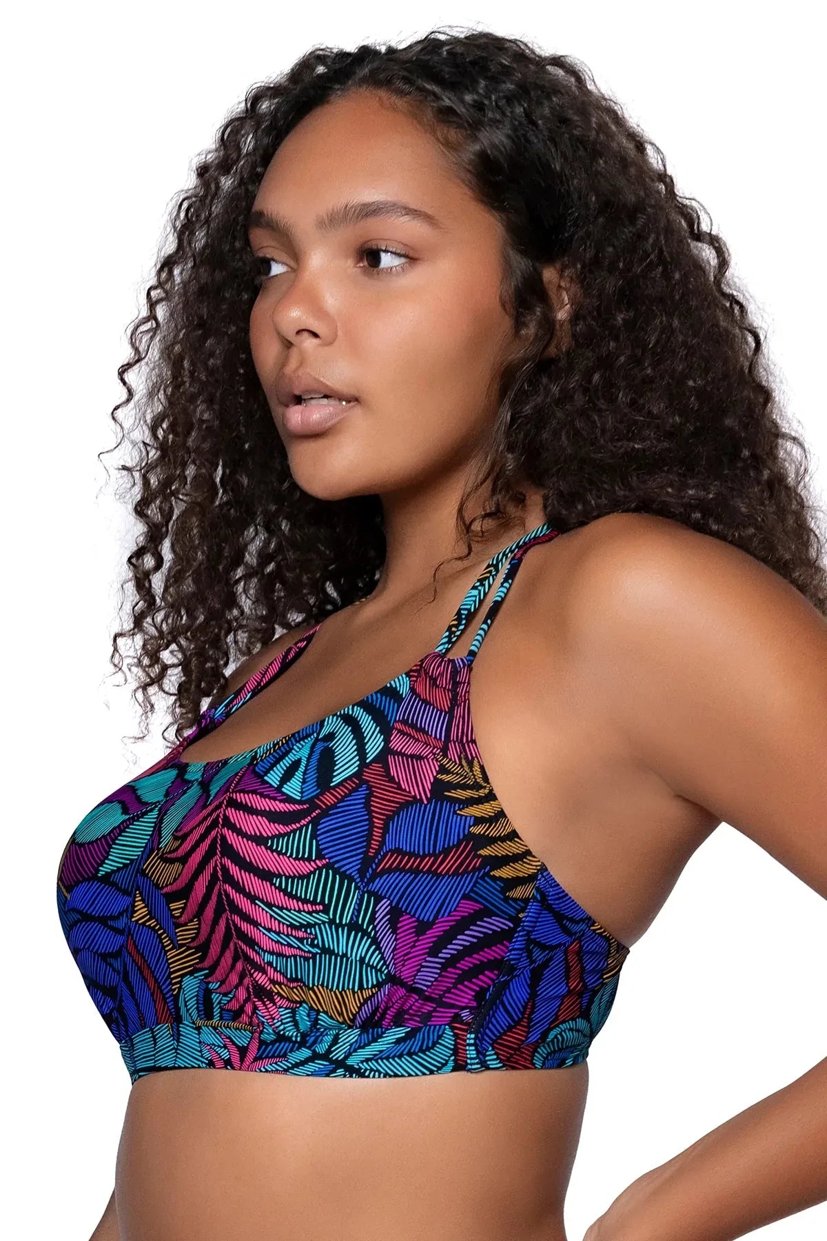 Sunsets Escape "Brands,Swimwear" Sunsets Panama Palms Taylor Bralette