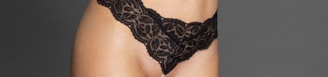 Crotchless Panties, Sexy Crotchless Underwear, & Open Crotch Panties - HauteFlair