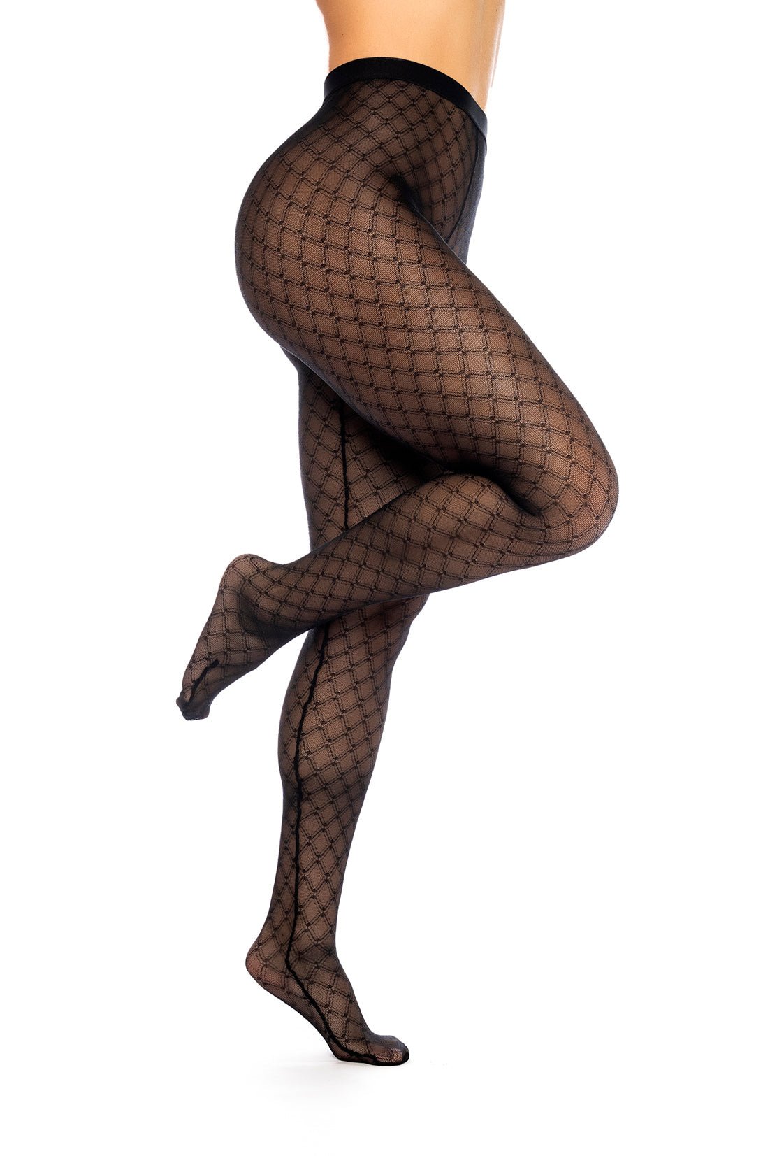 Mapale 1111 Diamond Mesh Pantyhose