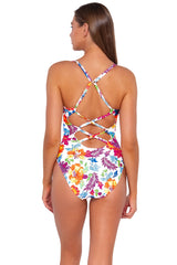 Sunsets Women's Swimwear Camilla Flora Veronica One Piece Swimsuit