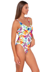 Sunsets Women's Swimwear Camilla Flora Veronica One Piece Swimsuit