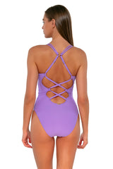 Sunsets Women's Swimwear Passion Flower Veronica One Piece Swimsuit