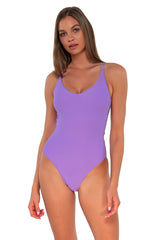 Sunsets Women's Swimwear Passion Flower Veronica One Piece Swimsuit