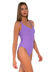 Sunsets Women's Swimwear Passion Flower Veronica One Piece Swimsuit