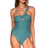 Front view of Sunsets Ocean Ginger One Piece