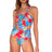 Front view of Sunsets Tiger Lily Ginger One Piece