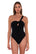 Sunsets Women's Swimwear Black Ginger One Piece Swimsuit