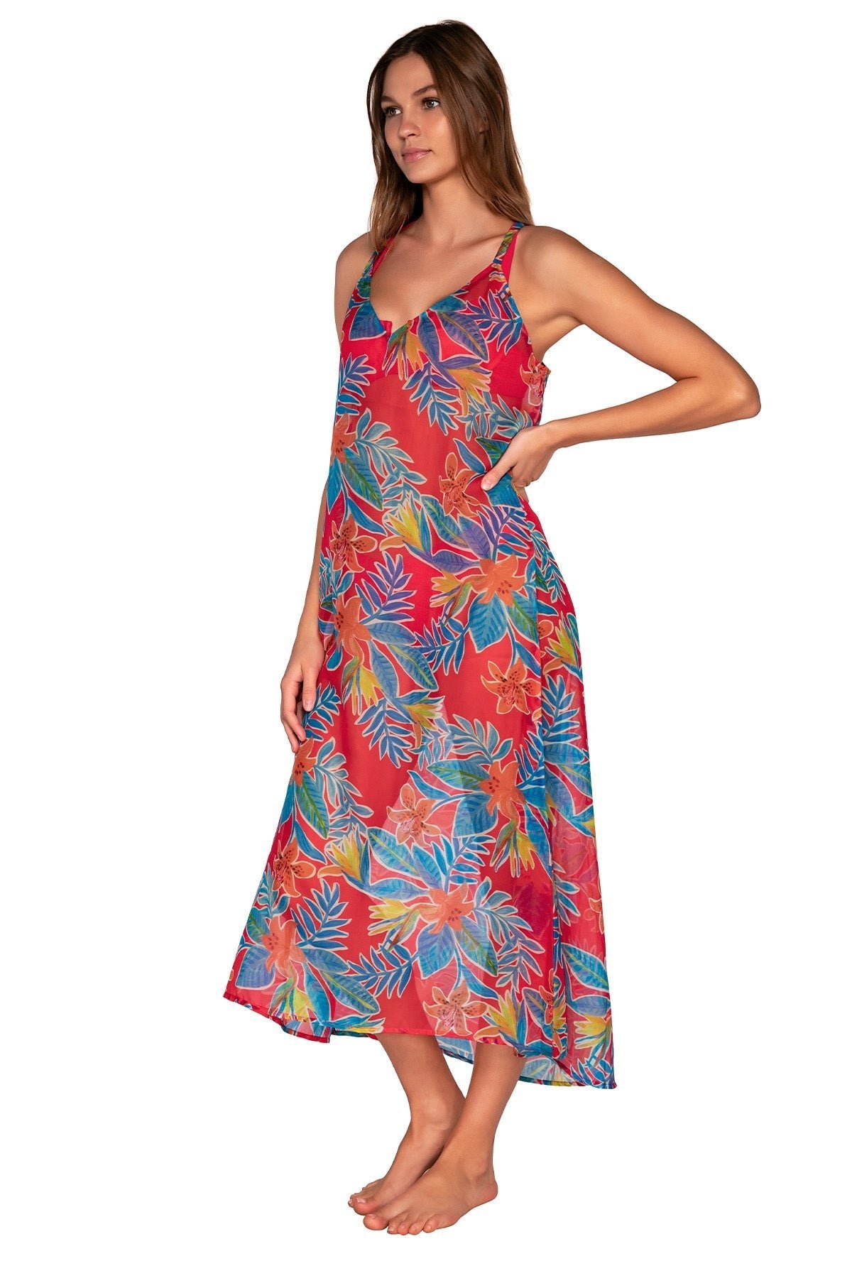 Sunsets Tiger Lily Destination Dress