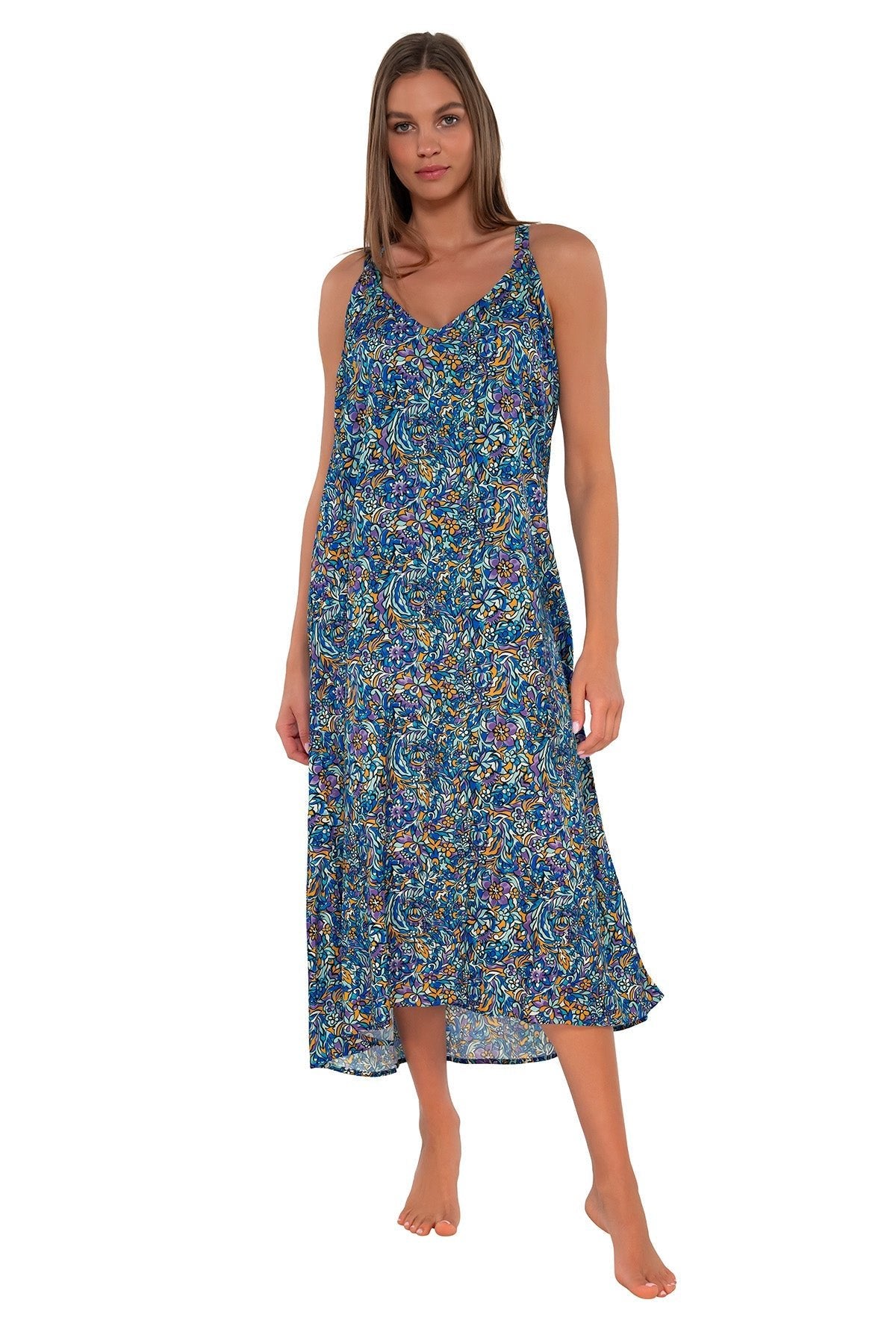 Sunsets Pansy Fields Destination Dress