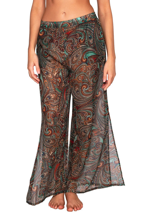 Front view of Sunsets Andalusia Breezy Beach Pant