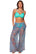 Front view of Sunsets Paisley Pop Breezy Beach Pant