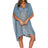 Front view of Swim Systems Monterey Shore Thing Tunic