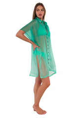 Sunsets Mint Shore Thing Tunic