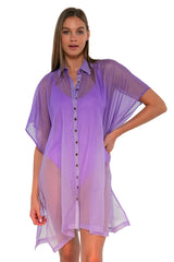 Sunsets Passion Flower Shore Thing Tunic