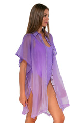 Sunsets Passion Flower Shore Thing Tunic