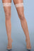 Women's Fishnet Lace Trim Thigh High Stockings – Kiss Goodnight 1914