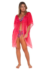 Sunsets Geranium Maldives Tunic