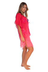 Sunsets Geranium Maldives Tunic