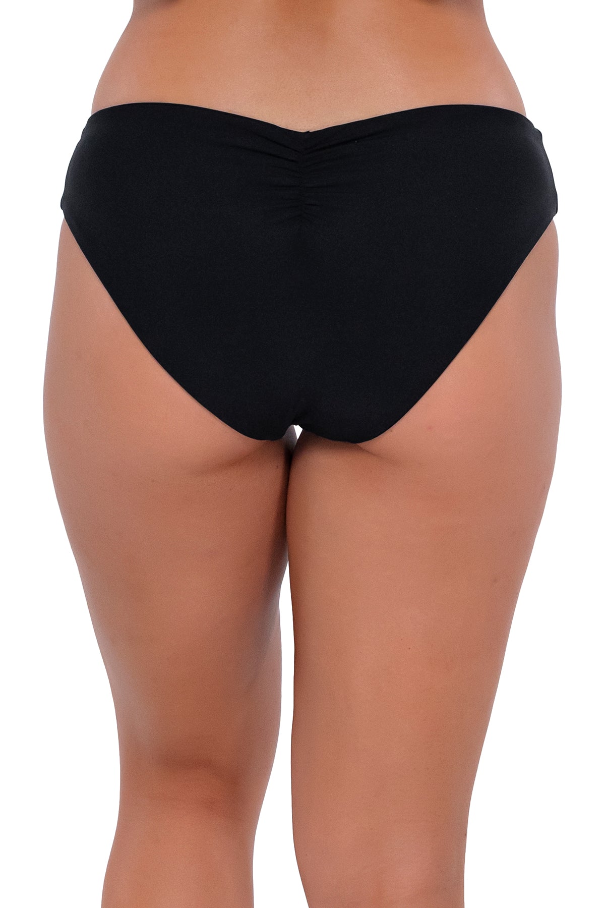 Sunsets Women's Swimwear Black Alana Hipster Bikini Bottom