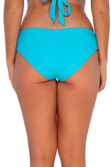 Sunsets Women's Swimwear Blue Bliss Alana Reversible Hipster Bikini Bottom