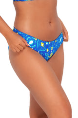 Sunsets Women's Swimwear Pineapple Grove Alana Reversible Hipster Bikini Bottom