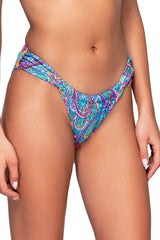 Side view of Sunsets Paisley Pop Kylie Hipster Bottom