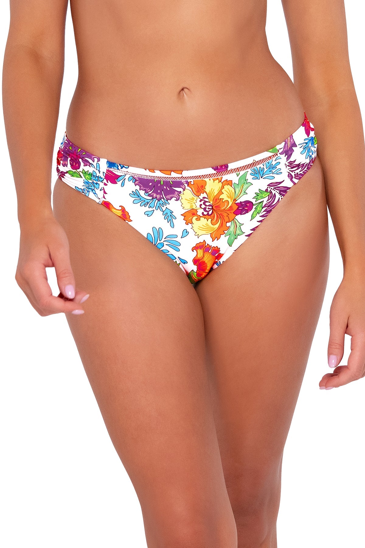 Sunsets Women's Swimwear Camilla Flora Audra Hipster Bikini Bottom